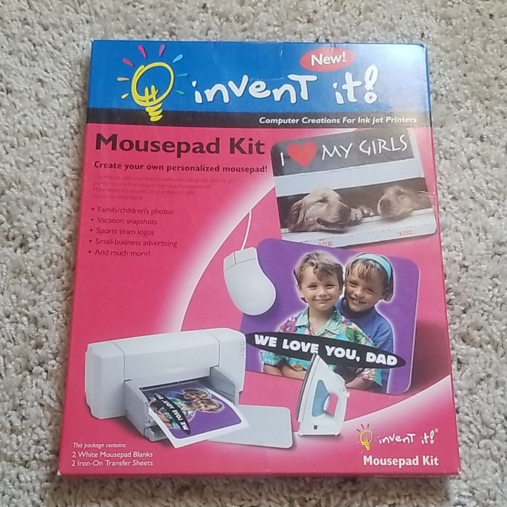 New mousepad kit